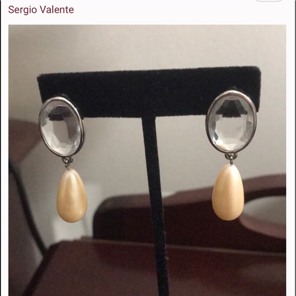 Sergio Valente drop earrings - Picture 3 of 3
